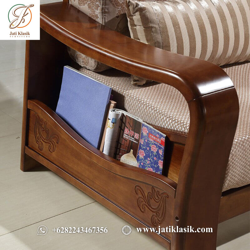 Model kursi tamu jati minimalis modern ukuran besar dengan komposisi 321+meja+meja sudut lengkap bantalan jok sofa bisa dicopot (knockdown) mudah dibersihkan.