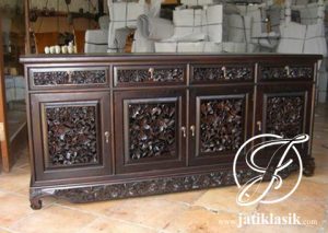 Bufet Jati Ukir Palembang