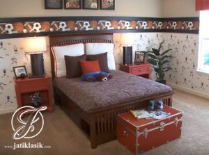 Kamar Set Anak Jati Mewah