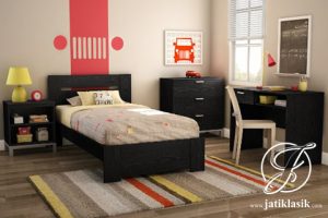 Kamar Set Anak Minimalis Kayu Jati