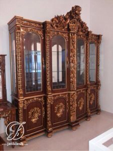 Lemari Hias Jati Shima