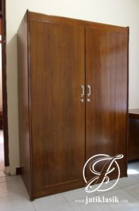 Lemari Pakaian Minimalis 2 Pintu
