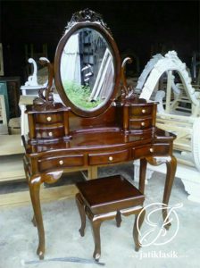 Meja Rias Kartini Jati Jepara