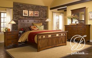 Set Tempat Tidur Anak Minimalis Jati Rustic