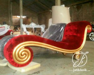 Kursi Sofa Jati Keong