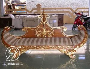 Kursi Sofa Jati Perahu Aladin