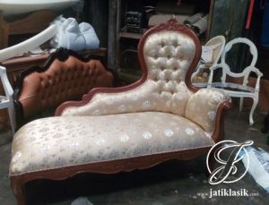 Kursi Sofa Jati Single End
