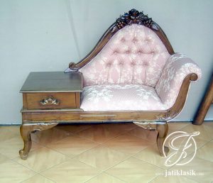 Kursi Sofa Louis Jati Anggur