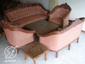 Kursi Tamu Monaco Kerang