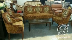 Kursi Tamu Sofa Jati Louis