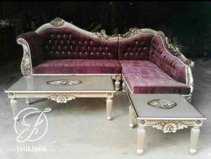 Kursi Tamu Sofa Sudut Louis Duco