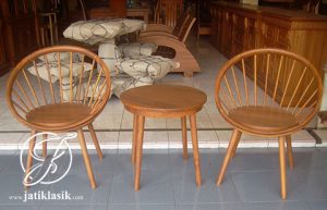 Kursi Teras Ring Jati Terbaru