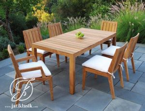 Set Meja Makan Minimalis Garden