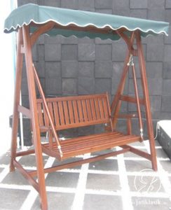 Ayunan Kayu Jati Minimalis