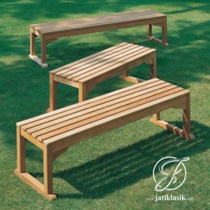 Kursi Taman Simpel Jati Miami