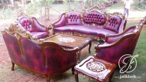 Kursi Tamu Sofa Ganesa Monaco Mawar