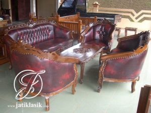 Kursi Tamu Sofa Jati Monaco