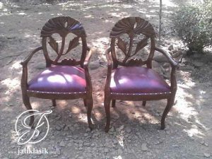 Kursi Teras Teratai Jati