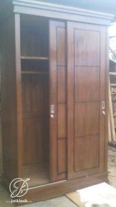 Lemari Pakaian Sliding 2 Pintu