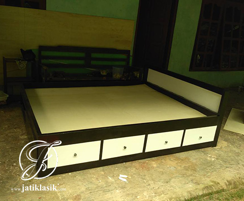 Tempat Tidur Anak Minimalis Duco Laci