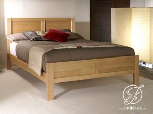 Dipan Jati Minimalis Model Biasa
