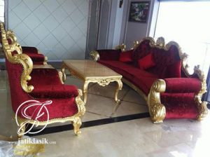 Kursi Tamu Sofa Jati Ukir Jackson