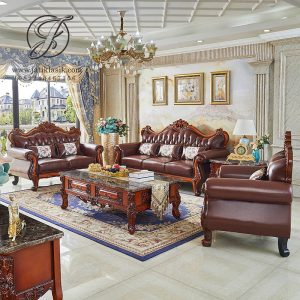 Sofa Tamu Jati Ukir Jepara Mewah Catalina