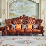 Sofa Tamu Jati Ukir Jepara Mewah Fish