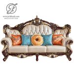 Sofa Tamu Jati Ukir Jepara Napoleon Modern