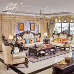 Sofa Tamu Jati Ukir Jepara Napoleon Modern