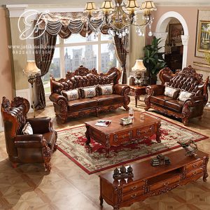 Sofa Tamu Ukir Jepara Mewah Talia