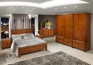 Kamar Set Mewah Jati Minimalis Fibra