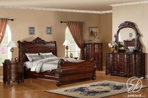Set Kamar Jati Ukir Rose Classic