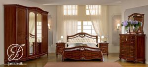 Set Kamar Mewah Jati Ukir Melody
