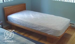 Tempat Tidur Anak Minimalis Jati Simpel Natural