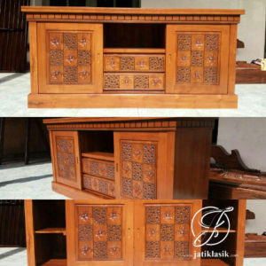 Bufet Minimalis Jati Kawung