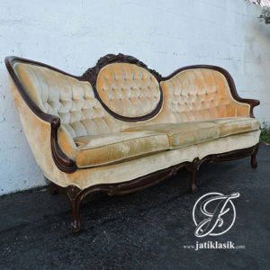 Kursi Sofa Luis Jati Mewah