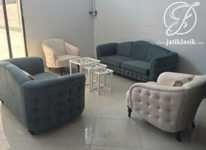 Kursi Sofa Tamu Jati Mewah