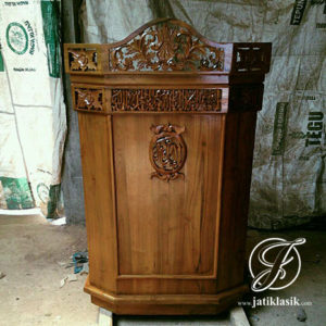 Mimbar Ukir Jati Klasik Jepara