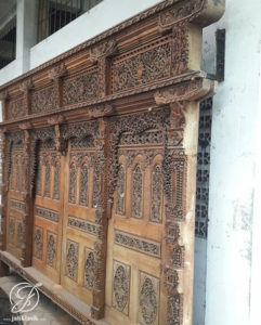 Pintu Rumah Gebyok Jati Ukir Majapahit
