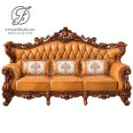Sofa Tamu Jati Ukir Jepara Mewah Caroline