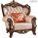 Sofa Tamu Jati Ukir Jepara Modern Maria