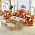 Sofa Tamu Jati Ukir Jepara Modern Olivia