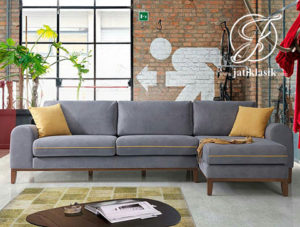Sofa Tamu L Monica Kayu Jati