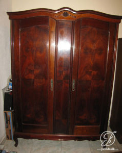 Almari Pakaian 2 Pintu Jati Minimalis Terbaru