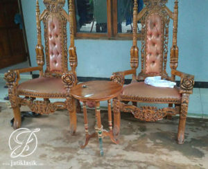 Kursi Sofa Raja Jati Ukir