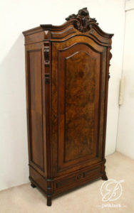 Lemari Pakaian Jati French Classic 1 Pintu
