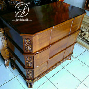 Meja Nakas Minimalis Jati Royal Ukir
