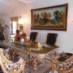 Set Meja Makan Jati Raffi Ahmad