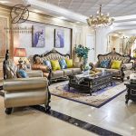 Sofa Tamu Jati Ukir Jepara Modern Florencia